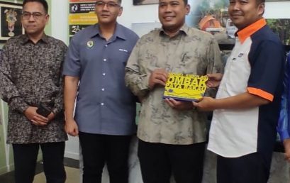 Ceremony for the Handover of the Mangrove Forest Simulation Tank as a Wave Breaker at Taman Paya Bakau, Bandar Lumut