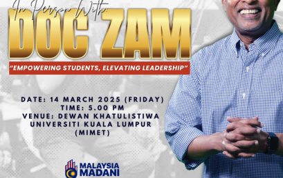 The LEADX Symposium 2025 – In Person with YB Senator Datuk Seri Dr. Zambry Abdul Kadir