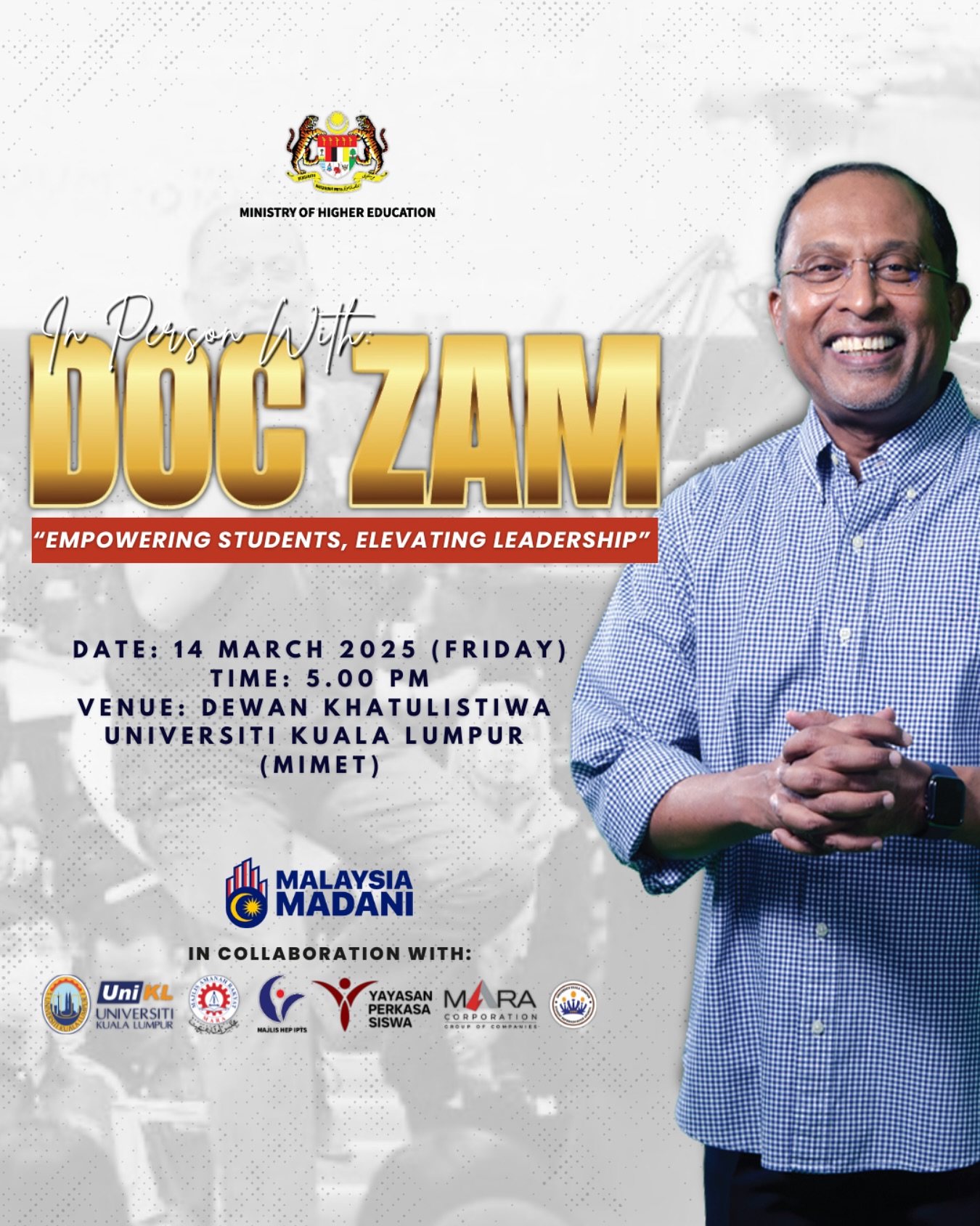 The LEADX Symposium 2025 – In Person with YB Senator Datuk Seri Dr. Zambry Abdul Kadir